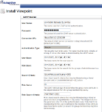 Viewpoint LDAP